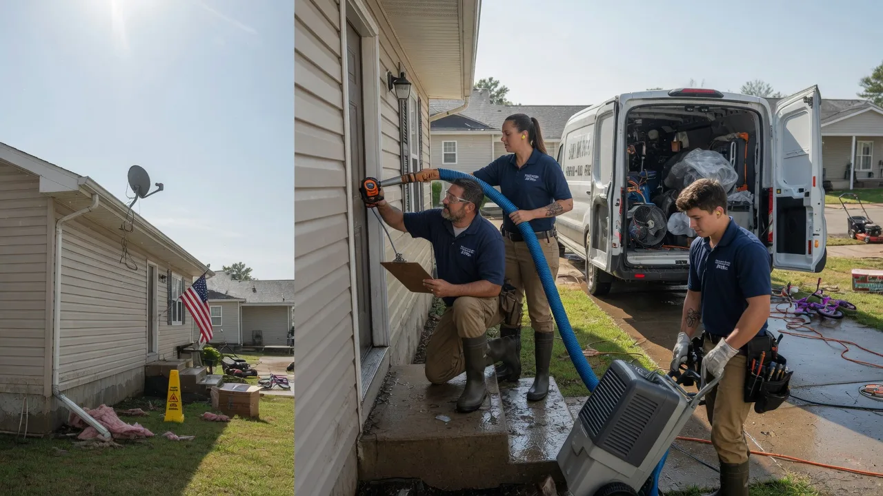 Ceiling Water Damage Restoration in Reva, VA near me